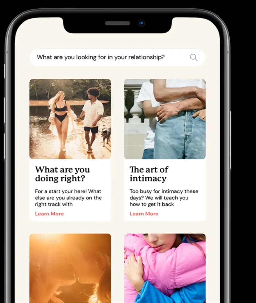 My Love Your Love app screen